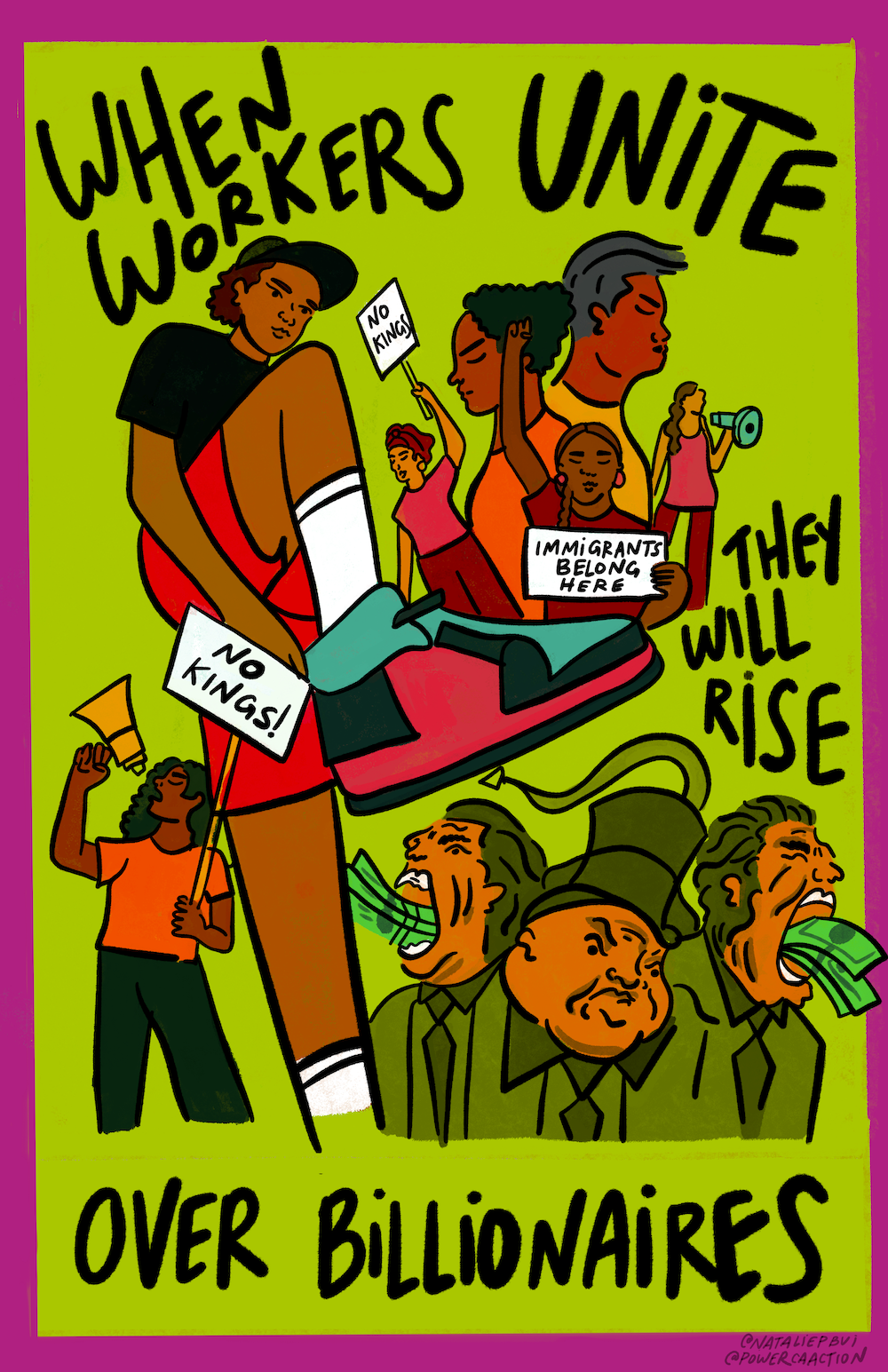 When Workers Unite poster graphic